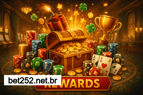 Ofertas e recompensas da Bet252 em catálogo visual.